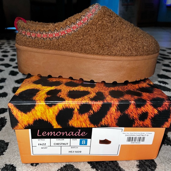 Shoes - Lemonade Chestnut Platform Shoes